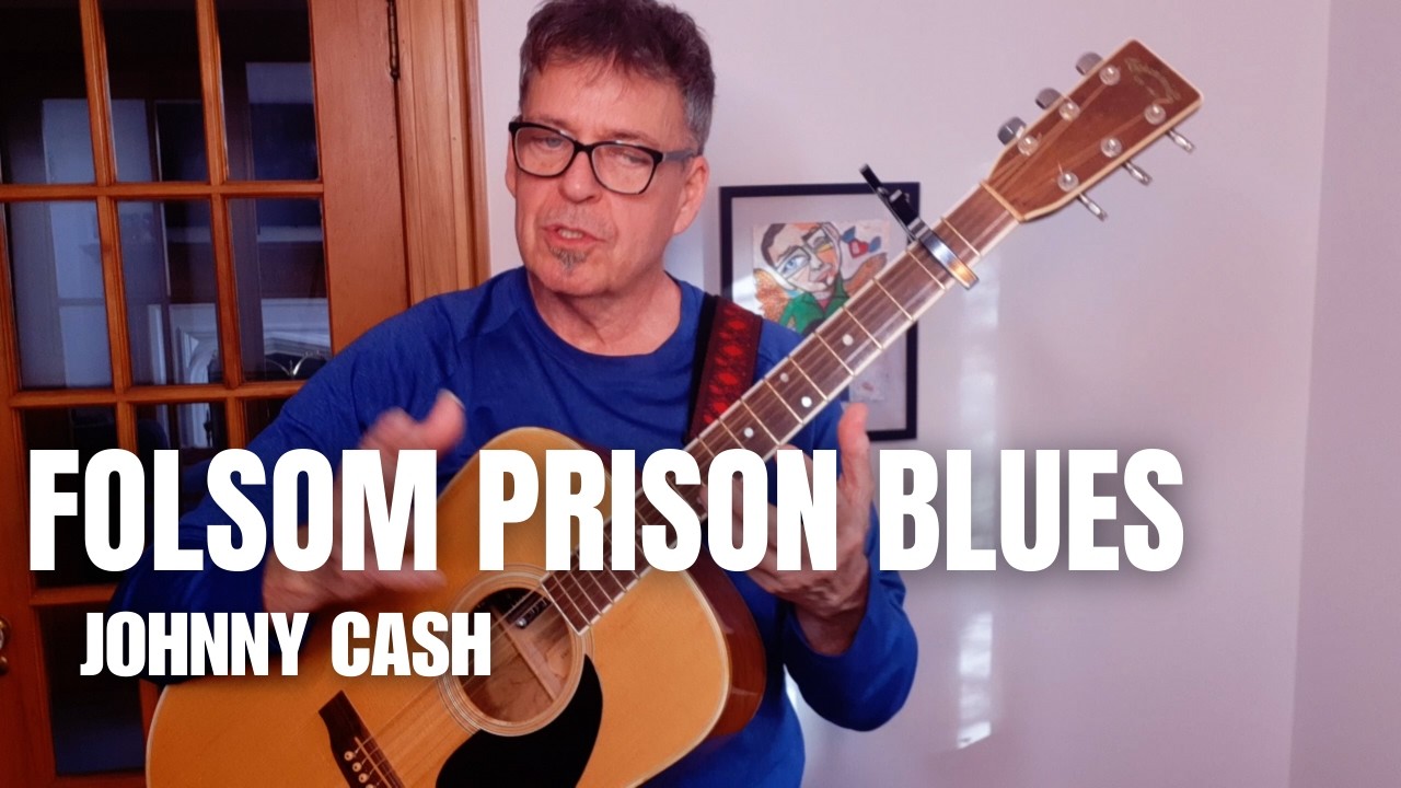 johnny cash folsom prison blues guitar lesson
