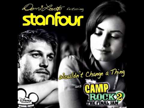 Camp Rock 2 !! -Demi Lovato feat. Stanfour - Wouldn´t Change a Thing - HQ - with Lyrics