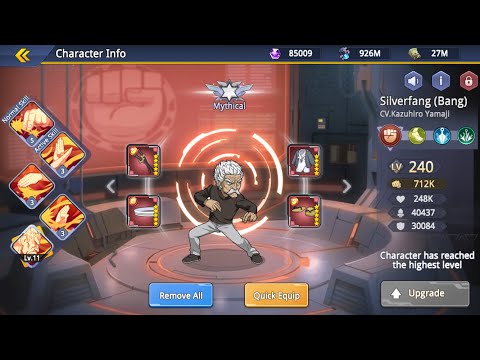 One Punch Man : Road To Hero2.0 Silverfang(bang) guide