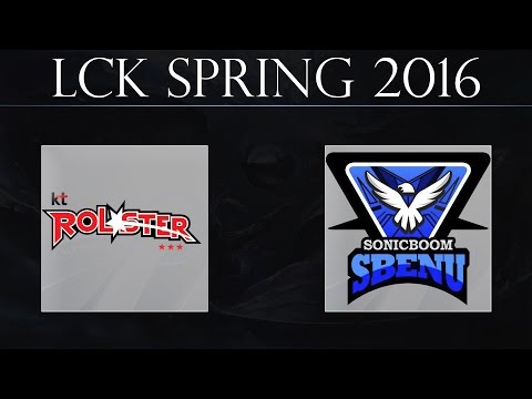 [Highlights] KT vs SBENU G2 | KT Rolster vs SBENU Sonicboom G1 (15.01.2016) | LCK Spring 2016
