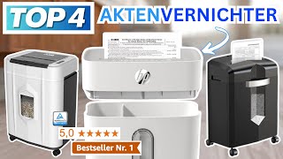 Beste AKTENVERNICHTER (Testsieger 2025) | Top 4 Aktenvernichter Vergleich