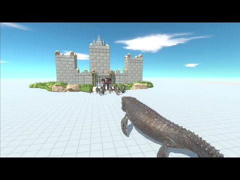 MOSASAURUS ATTACK KING GORO - Animal revolt battle simulator