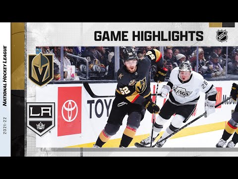 Golden Knights @ Kings 12/28/21 | NHL Highlights