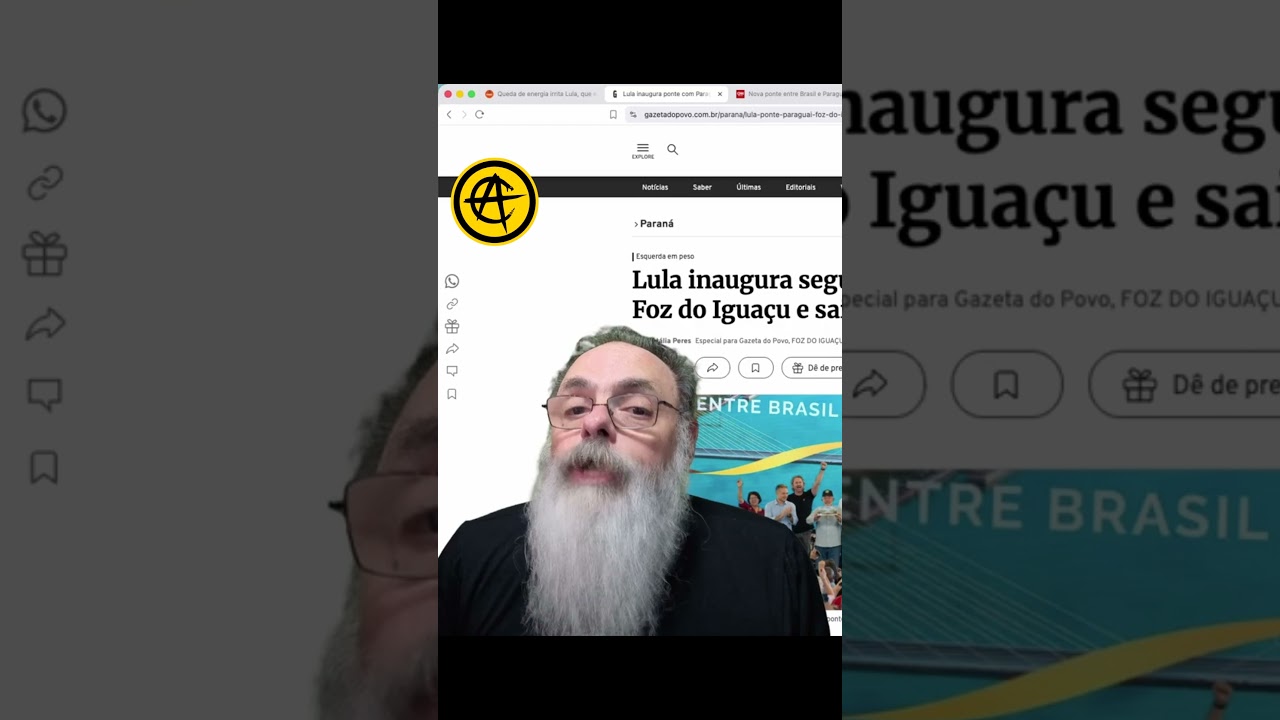 LULA está NERVOSO: LULA tenta INAUGURAR PONTE que JÁ FOI INAUGURADA por BOLSONARO e dá TUDO ERRADO