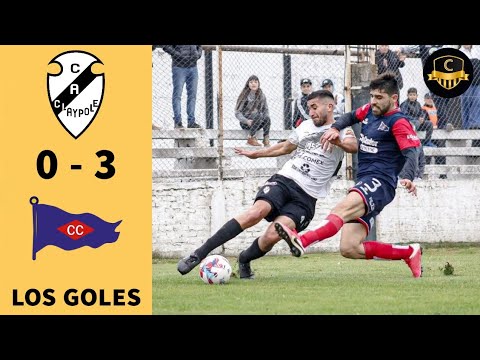 Claypole 0-3 Central Córdoba De Rosario / Goles / Primera C