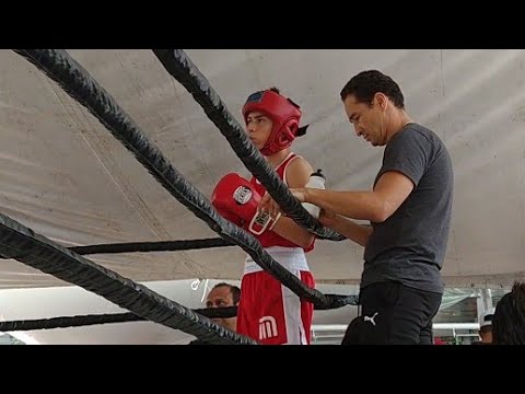 Yael Díaz vs. Christian Pérez, semifinales de Puñitos de Oro 2019. 27/07