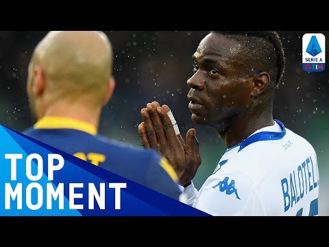 Balotelli Scores a Sublime Late Goal | Hellas Verona 2-1 Brescia | Top Moment | Serie A