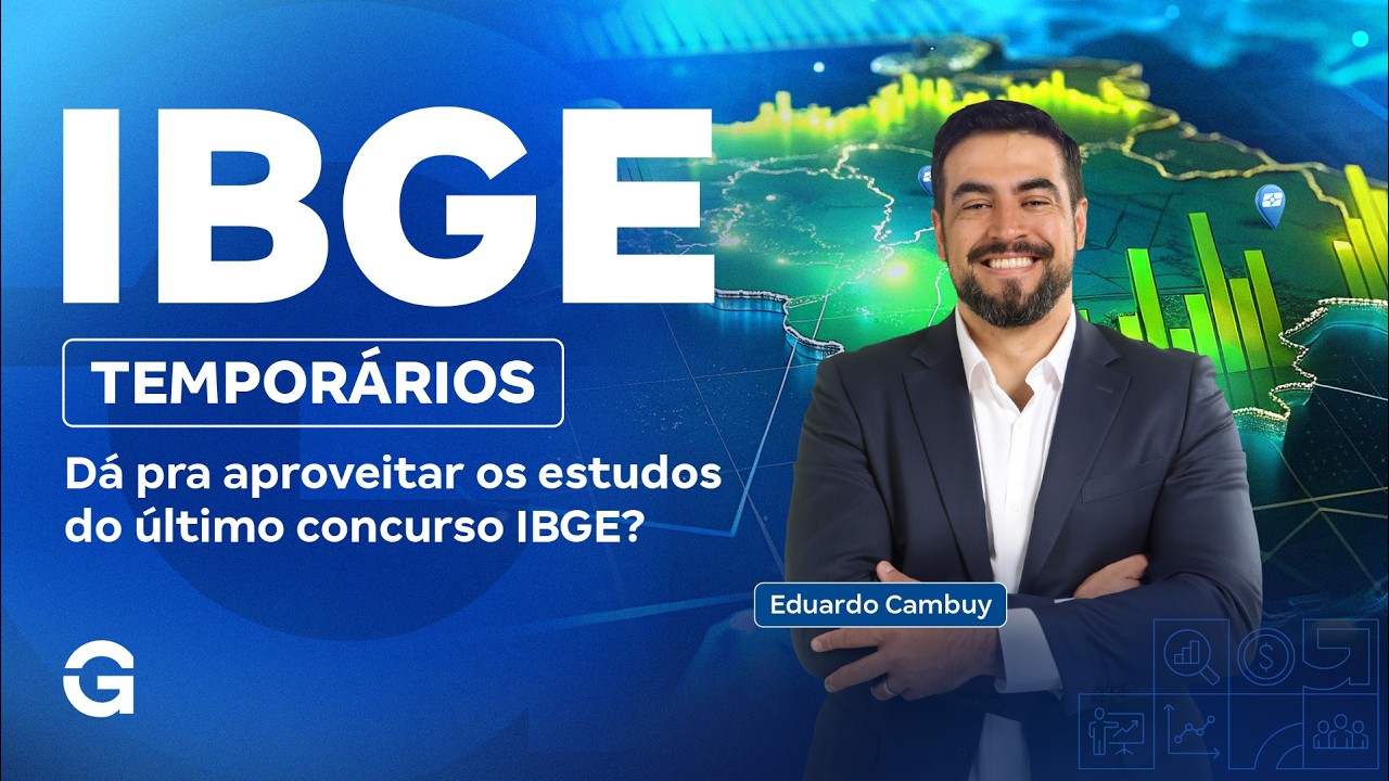 Concurso IBGE Temporários | Dá pra aproveitar os estudos do último concurso IBGE?