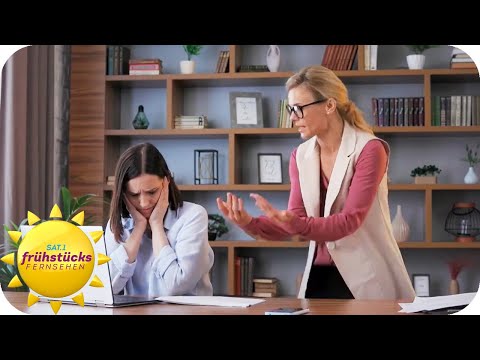 Workplace bullying – how can victims defend themselves? | SAT.1 Breakfast Television