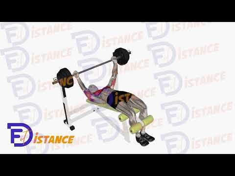 Exercice Développé décliné à la barre