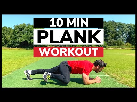 10 Minute Plank Challenge Workout // 16 Plank Variations For Strong Abs & Core