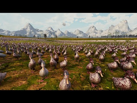 1 MILLION BATTLE DUCK vs 10 000 AMERICAN SOLDIER SHOTGUN UEBS 2 Ultimate Epic Battle Simulator 2