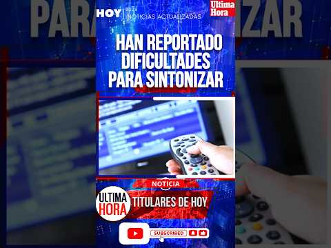 televidentes de Villa Clara han reportado dificultades para sintonizar la televisión digital