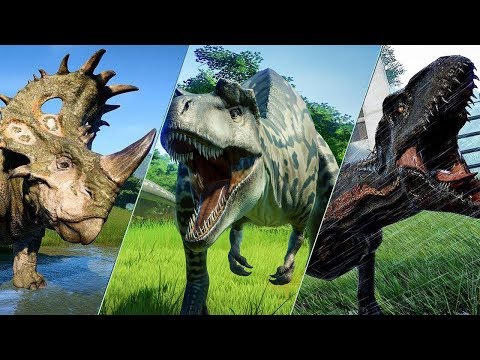 ALL 62 DINOSAURS - Jurassic World Evolution