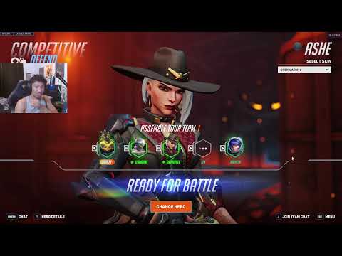 17K Dmg! Sugarfree Insane ASHE Season 17 Top 500 Gameplay Overwatch 2