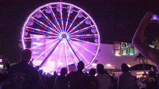 Long Beach Pike Ferris Wheel Light The Night