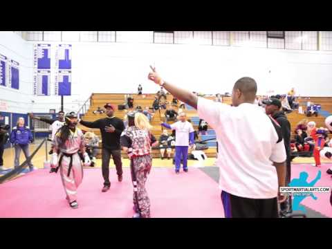 Theresa Reese Thoulouis v Katie Lacy Womens Sparring - 2016 Long Island Winter Open