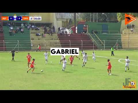 Santos x Referência - jogo de volta - Sub 12 - melhores momentos - Gabri