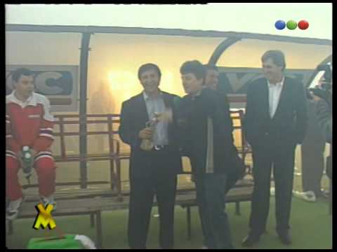 Korol en los festejos de River Campeón - Videomatch 97