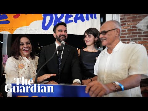 Zohran Mamdani declares victory in NYC Democratic mayoral primary race
