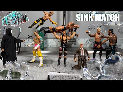 WWE 8 Man Kitchen Sink Battle Royal