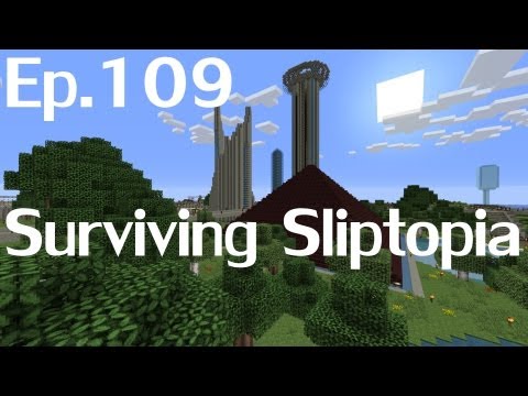 Surviving Sliptopia Ep.109 - Ghetto Sugar Cane Harvest ( A Minecraft LP )