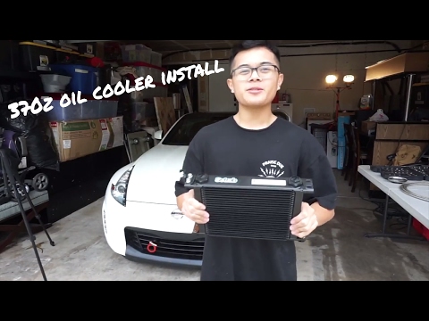 370z Gets an Oil Cooler! |#ProjectZeina