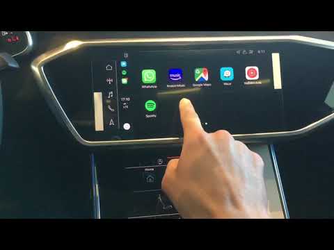 AUDI MMI MAP SYSTEM AND CARPLAY