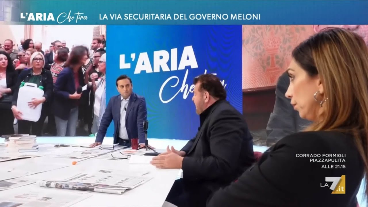 Luigi Crespi ospite a L'Aria Che Tira - 26/09/24 | Clip 2