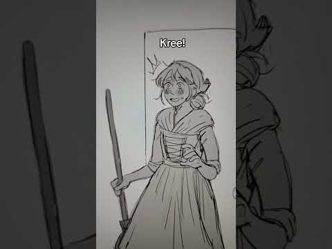 Kree's favorite time of the day! #KREE #originalcharacter #monsterlover #art #animatic