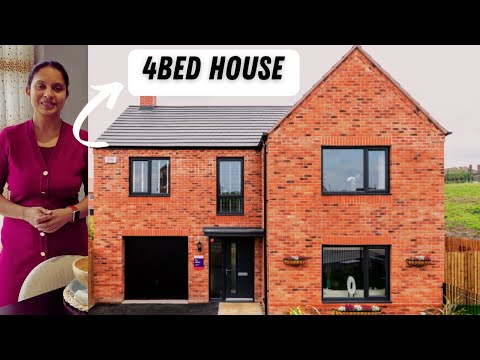 Stunning 4  Bed House Tour UK 2025 || Kitham from Taylor Wimpey @ Derbyshire