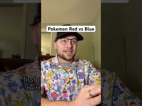 Pokemon Blue is WAY better than Pokemon Red… #pokemon #legendarypokeman
