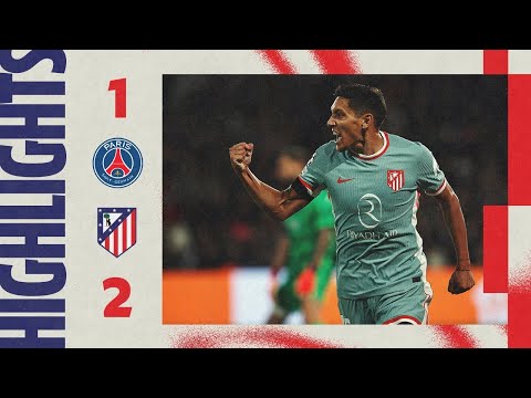 HIGHLIGHTS | PSG 1-2 Atlético de Madrid | UCL | ⚽ Nahuel Molina & Correa