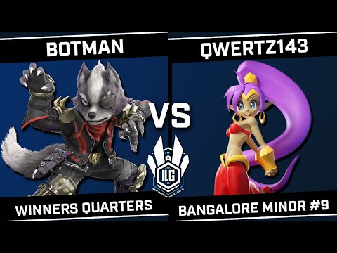 Botman (Joker/Wolf) vs qwertz143 (Mii Gunner) - ILG Bangalore Minor #9
