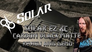 Video thumbnail for Solar E2.6C Carbon Matte Black Review And Demo by jake the fate