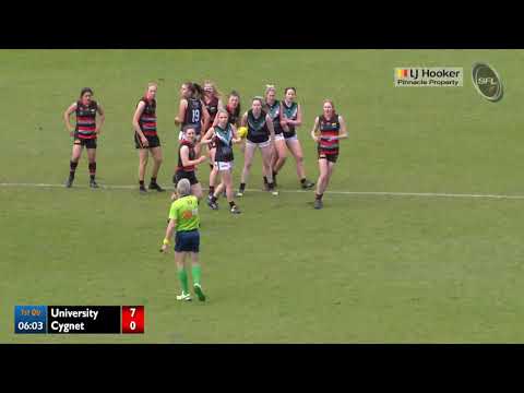 2021 SFLW Division 2 Grand Final University v Cygnet