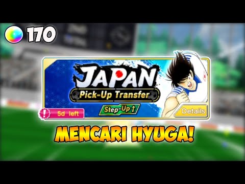 Gacha 4 Step Mencari Hyuga Limited! - Captain Tsubasa Dream Team