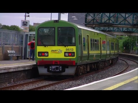 Dart Train number 8613 - Salthill & Monkstown, Dublin