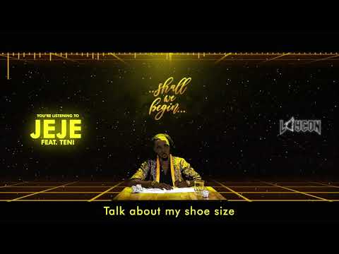 Laycon - Jeje feat. Terri (Official Lyrics Video)