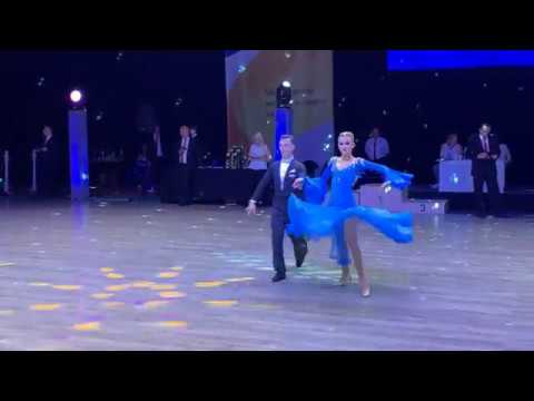 Gregorio Corello - Darya Suslova, final slow foxtrot. Ukrainian National Championship 2019, AUDSF.