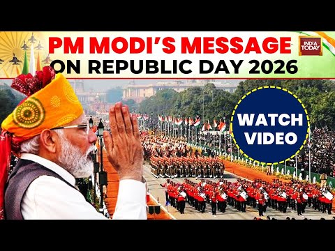PM Narendra Modi Greets Nation On 77th Republic Day With 'Viksit Bharat' Message | India Today
