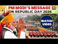 PM Narendra Modi Greets Nation On 77th Republic Day With Viksit Bharat Message India Today