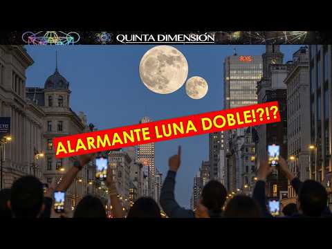 February 15, 2026 TWO MOONS ON EARTH!?!? #fifthdimension #viralvideo #spiritualawakening