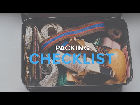 Packing Checklist | Deep Dive