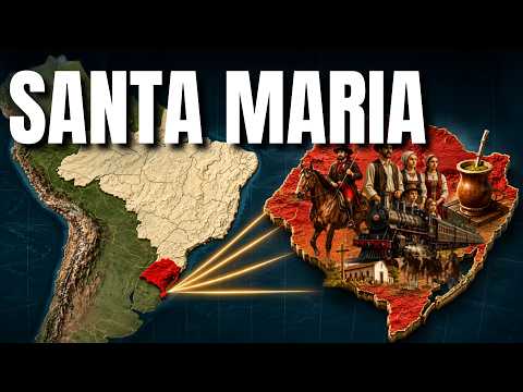 História Completa de Santa Maria | A Cidade que os Trilhos Construíram
