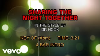 Dr. Hook - Sharing The Night Together (Karaoke)