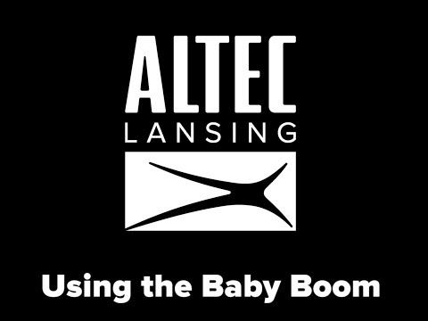 Using the Baby Boom Bluetooth Speaker with Voice Assistant feature