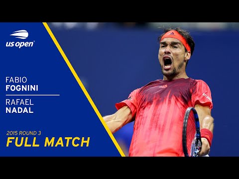 Fabio Fognini vs Rafael Nadal Full Match | 2015 US Open Round 3