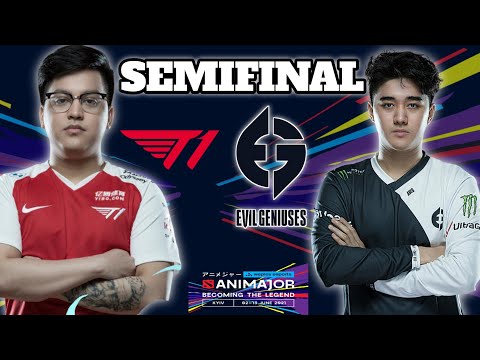 T1 vs EG LOWER BRACKET SEMIFINAL - WEPLAY ANIMAJOR DOTA 2 || [FULL HIGHLIGHTS] BEST OF 3 !!!