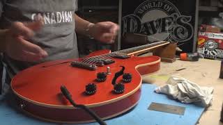 Video thumbnail for Gibson ES 333 Guitar by Dave's World of Fun Stuff